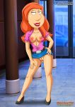  breasts family_guy lois_griffin nipples shaved_pussy thighs 