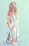  1girl breasts female harry_potter luna_lovegood no_underwear partially_clothed see-through standing standing_in_water upthehill wet_clothes 