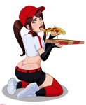  ass big_ass dat_ass femboy food girly male pizza pizza_boy shadman solo tease therealshadman thong trap 