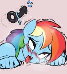  1girl 2018 anthro blush elzzombie equine friendship_is_magic furry hair lying mammal multicolored_hair my_little_pony rainbow_dash rainbow_hair saliva sex sweat tears tongue tongue_out 