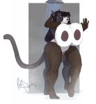  1girl anthro bear breasts duo erection feline furry hair huge_breasts hyper hyper_breasts large_breasts long_hair male male/female mammal nipples nude on_glass panda penetration pussy redpixie sahmira sex shower smile standing testicles vaginal vaginal_penetration voluptuous 
