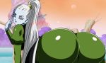 1girl ass big_ass big_breasts breasts clothed dat_ass dicasty dicasty1 dragon_ball dragon_ball_super dragon_ball_z female female_only looking_at_viewer looking_back smile solo solo_female vados