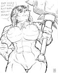 big_bewbs_(character) big_breasts furry maxblackrabbit muscular_female nude tauren world_of_warcraft