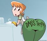  1girl 2018 apron ass bent_over big_ass big_butt breasts butt cartoon_network clothed clothing dat_ass dexter&#039;s_laboratory dexter&#039;s_mom eyelashes female female_human female_only gloves hair huge_ass huge_butt human human_only kitchen leggings lipstick looking_at_ass looking_back milf mom mommy mother orange_hair red_lipstick solo thick thick_ass thick_thighs wide_hips yellow_gloves 