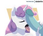  1girl 2018 aged_up anthro duo equine fellatio friendship_is_magic furry gif hair licking licking_penis male male/female mammal multicolored_hair my_little_pony open_mouth oral oughta sex solo_focus sweetie_belle tongue tongue_out two_tone_hair 