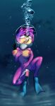  1girl amy_rose aquaphilia asphyxiation bubbles byondrage dildo drowning female female_solo flippers hedgehog masturbation sega solo sonic_(series) sonic_the_hedgehog_(series) tagme underwater 
