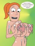  big_breasts brother_and_sister incest large_areolae rick_and_morty sbb summer_smith 