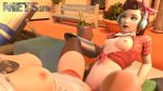  16:9_aspect_ratio 2girls 3d alternative_costume angela_ziegler blizzard_entertainment bottomless bouncing_breasts breasts breasts_out_of_clothes d.va_(overwatch) female hana_song high_resolution large_filesize mercy_(overwatch) metssfm moaning multiple_girls overwatch sex sound tribadism vagina webm yuri 