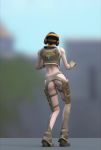  1girl alternative_costume ass blizzard_entertainment bottomless breasts dancing female female_only functionally_nude high_resolution metssfm mp4 overwatch small_breasts solo standing tracer_(overwatch) video webm 