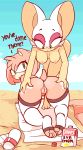  1girl 2018 3_toes 4_toes all_fours amy_rose angry anthro anus areola ass barefoot bat blush bottle breasts clothing cloud day diives dripping ejaculation english_text eyeshadow fangs feet female/female finger_lick fingering footwear forced_orgasm fur furry gif green_eyes hair half-closed_eyes hanging_breasts hedgehog legwear licking makeup mammal massage mostly_nude nude nude_beach open_mouth orgasm pink_fur pink_skin presenting pussy pussy_ejaculation pussy_juice rouge_the_bat sand sandals seaside sega short_hair signature socks soles spontaneous_orgasm stockings sunscreen text toe_spread toeless_socks toes tongue tongue_out towel twitching water white_fur yuri 
