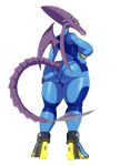  metroid ridley simple_background sssonic2 tagme zero_suit 