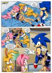  amy_rose archie_comics bbmbbf bunnie_rabbot mobius_unleashed nicole_the_lynx palcomix sega sonic_(series) sonic_and_sally_break_up sonic_the_hedgehog sonic_the_hedgehog_(series) 