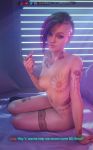  1girl 1girl breasts cyberpunk_2077 forceballfx high_resolution judy_alvarez nude very_high_resolution 