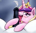  1boy 1girl alicorn cum erection friendship_is_magic horn horsecock licking_penis male/female male_unicorn my_little_pony novaspark nude open_mouth oral penis pony princess_cadance shining_armor shining_armor_(mlp) three-tone_hair tongue tongue_out unicorn 