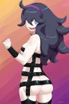  ass big_ass big_breasts breasts female grillo hex_maniac latex looking_at_viewer looking_back npc_trainer pokemon smile solo 