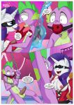  bbmbbf comic equestria_untamed friendship_is_magic furry how_to_discipline_your_dragon my_little_pony palcomix rarity rarity_(mlp) spike spike_(mlp) 