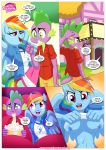 bbmbbf comic equestria_untamed friendship_is_magic my_little_pony palcomix popcorn rainbow_dash rainbow_dash&#039;s_game_of_extreme_pda rainbow_dash_(mlp) spike spike_(mlp) 