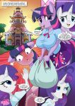  bbmbbf comic equestria_untamed friendship_is_magic my_little_pony palcomix rarity rarity_(mlp) sex_ed_with_miss_twilight_sparkle text twilight_sparkle twilight_sparkle_(mlp) 