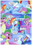  bbmbbf comic equestria_untamed friendship_is_magic my_little_pony palcomix rainbow_dash rainbow_dash_(mlp) spike spike_(mlp) the_secret_ingredient_is_fluttershy..._fluttershy! 