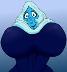  big_breasts blue_diamond blue_diamond_(steven_universe) breasts cartoon_network female looking_at_viewer looking_down nova_(artist) solo steven_universe 