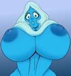 big_breasts blue_diamond blue_diamond_(steven_universe) breasts cartoon_network female looking_at_viewer looking_down nova_(artist) nude solo steven_universe