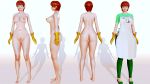 3d ass breasts dexter&#039;s_laboratory dexter&#039;s_mom gloves nipples nude pubic_hair thighs 