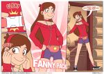 1girl bawdy_falls clothed earphones gravity_falls incognitymous_(artist) mabel_pines young 