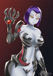 big_breasts breasts cleavage crossover dc dc_comics dcau female haryudanto hypnotic_accessory mind_control non-nude possession raven_(dc) solo teen_titans witchblade 