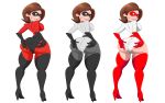  ass big_ass big_breasts bodysuit breasts cricket-inc dat_ass disney female helen_parr leotard looking_at_viewer looking_back milf pixar solo the_incredibles the_incredibles_2 thegeckodemon 