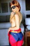  ass cosplay helen_parr mask sideboob the_incredibles thighs 