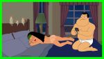 american_dad ass bill_(american_dad) candlelight hayley_smith nude tan_line