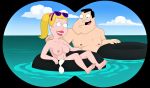 american_dad breasts erect_nipples francine_smith gp375 nude stan_smith sunglasses