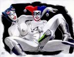  batman_(series) catwoman dc dc_comics harley_quinn rob_durham selina_kyle 
