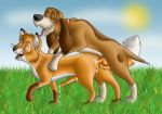  anal copper_the_hound_dog disney penis the_fox_and_the_hound tod_the_fox yaoi 