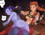  2018 2girls abs amelie_lacroix animeflux anus areola armpits artist_name artist_signature ass back_tattoo bandaged_arm bandages bare_shoulders bdsm bent_over biting black_shirt black_tank_top blizzard_entertainment blue_hair blue_skin blurry blush bodysuit bondage breast_drop breasts breasts_out_of_clothes brigitte_lindholm brown_hair clavicle clitoris dated depth_of_field dialogue dirty eyes_rolled_back female_only fingerless_gloves french_text from_behind gears gloves grease hair_pull heart heart-shaped_pupils high_resolution large_areolae light_brown_eyes lip_biting long_hair lying_on_lap motion_lines multiple_girls muscle nipples overalls overwatch pants_down ponytail puffy_areolae pulling_hair purple_bodysuit purple_hair purple_skin pussy red_hair shiny shiny_hair shiny_skin shirt shirt_lift shoulder_tattoo sitting_on_table smile speech_bubble spider_tattoo symbol-shaped_pupils table tank_top tattoo tied_hair trembling uncensored watermark web_address whip whip_marks widowmaker yellow_eyes yuri 