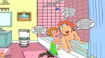 bath bathroom breasts family_guy lois_griffin nipples tan_line thighs 