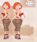  ass family_guy high_heels lois_griffin platform_shoes twins 