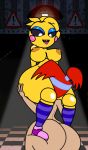  2girls animatronic big_ass bouncing_breasts breasts carrying dexter&#039;s_laboratory dexter&#039;s_mom five_nights_at_freddy&#039;s_2 gif hand_on_ass open_legs ponytail pussylicking pyramid_(artist) toy_chica yuri 