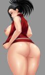  1girl ass female female_only momo_yaoyorozu my_hero_academia sex solo 