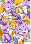  alluring bbmbbf blaze_the_cat happai_birthday miles_&quot;tails&quot;_prower mobius_unleashed palcomix sega sonic_(series) sonic_the_hedgehog_(series) 