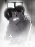  2boys big_hero_6 coco_(film) disney hiro_hamada kissing male male_only miguel_rivera pixar showering ureshi-san yaoi 