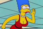  areola_slip big_breasts edit large_marge marge_simpson milf the_simpsons whoa_look_at_those_magumbos yellow_skin 