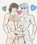 abs armpit_hair ass big_balls big_penis body_hair chest_hair hairy hiccup hiccup_(httyd) hiccup_horrendous_haddock_iii how_to_train_your_dragon how_to_train_your_dragon:_the_hidden_world how_to_train_your_dragon_2 huge_penis jack_frost leg_hair long_penis male male/male muscle muscular nude pectorals penis penis_size_difference pubic_hair rise_of_the_guardians size_comparison size_difference swordfight thick_penis yaoi