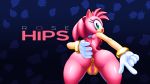  1girl 2017 5_fingers amy_rose animal_ears anthro anthrofied anus ass big_ass big_butt black_nose bottomless bracelet bracelets butt clothed clothing dat_ass dress eyelashes female female_only fur gloves green_eyes hair hairband hedgehog hotred humanoid_hands is is_(artist) looking_at_viewer looking_back mammal no_panties no_underwear nude pink_fur pink_hair pussy red_dress sega sonic_(series) sonic_team tail thick_ass thick_thighs upskirt vagina video_games white_gloves wide_hips 