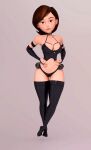  ass bra breasts gif gloves helen_parr the_incredibles thigh_high_boots thighs thong 