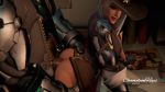  3d animated ashe_(overwatch) ass audiodude bob_(overwatch) chameleonhops cowboy_hat doggy_position duo edit erection female from_behind jesse_mccree living_machine loop male male/female mccree_(overwatch) omnic overwatch penis red_eyes robot route_66_(map) sex sound source_filmmaker straight video webm white_hair 