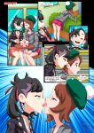 a_love_story_(comic) bbmbbf comic game_freak gloria_(pokemon) marnie_(pokemon) nintendo palcomix pokemon pokepornlive toon.wtf yuri_haven