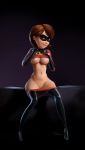  breasts gloves helen_parr mask nude pants_down shaved_pussy the_incredibles thighs top_lift 