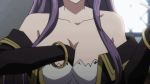  anime big_breasts breasts cleavage gif goblin_slayer! hand_between_breasts witch_(goblin_slayer!) 