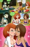  ?! blue_eyes bonnie_rockwaller brown_hair english_text green_eyes kim_possible kimberly_ann_possible light-skinned_female light_skin miss_go orange_hair shadman shego text tongue tongue_out watermark web_address 